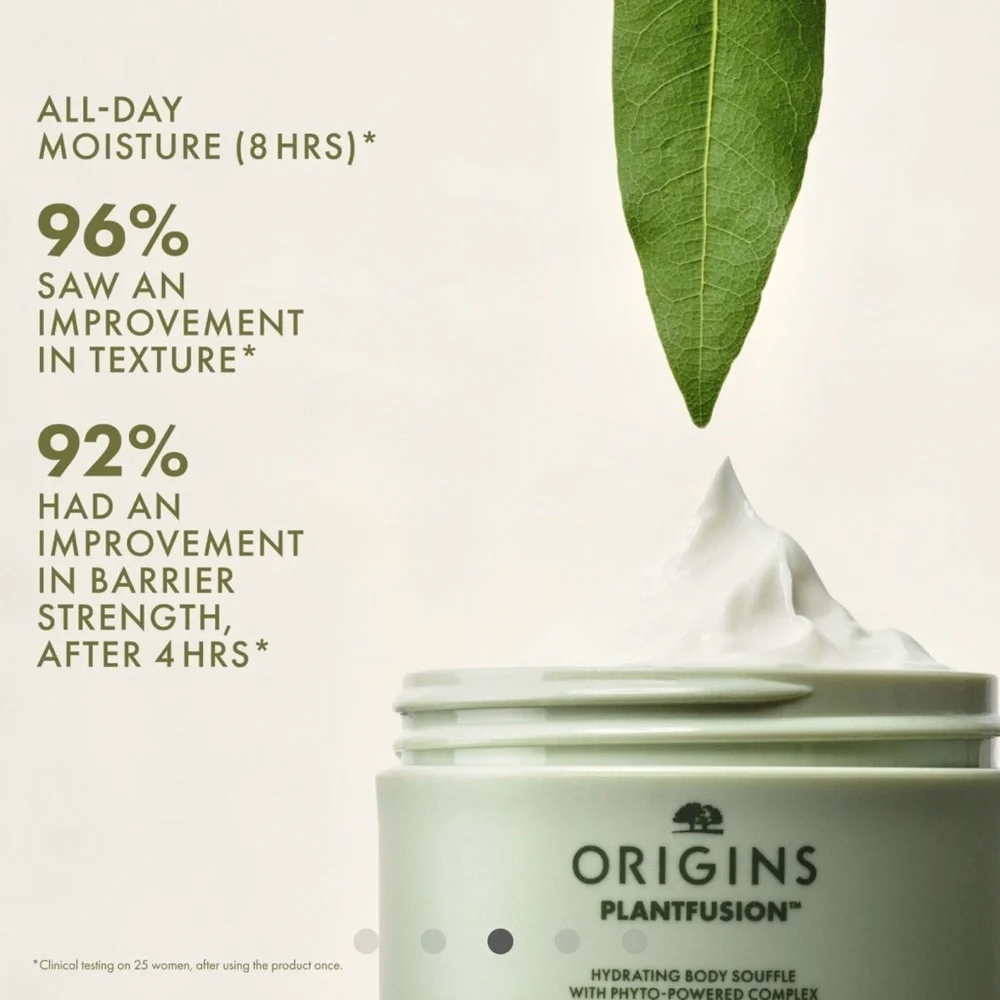 Origins PLANTFUSION Hydrating Body Souffle With PhytoPowered Complex 6.7oz 200ml - Picture 3 of 4